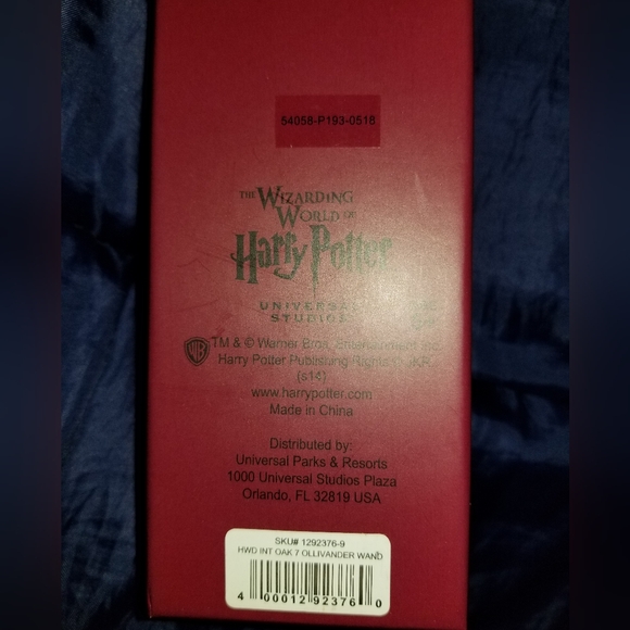 Harry Potter WAND Universal Studios Ollivanders 2018 Oak 7 Collectible - Picture 4 of 6